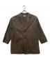 KAGURE（カグレ）の古着「テーラードジャケット　GA37-27M005」｜ブラウン