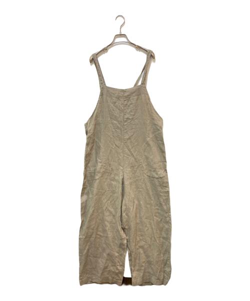 KAGURE（カグレ）KAGURE (カグレ) リネンオールインワン ブラウン サイズ:FREEの古着・服飾アイテム