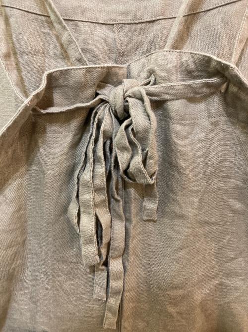 KAGURE（カグレ）KAGURE (カグレ) リネンオールインワン ブラウン サイズ:FREEの古着・服飾アイテム