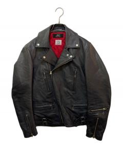 ジャケット・アウター LIDNM 17SS SINGLE RIDERS JACKET L17SS-17 LIDNM◇17SS/SINGLE RIDERS JACKET/シングルライダースジャケット/M/羊