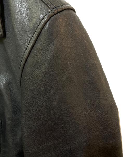 SAY! Standard And You（セイ スタンダードアンドユー）SAY! Standard And You (セイ スタンダードアンドユー) カウレザーダブルライダースジャケット ブラック サイズ:Mの古着・服飾アイテム