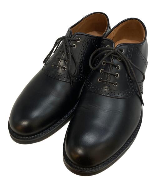 Locking Shoes Foot Monkey（フットモンキー）Locking Shoes Foot Monkey (フットモンキー) レザーシューズ ブラック サイズ:8の古着・服飾アイテム