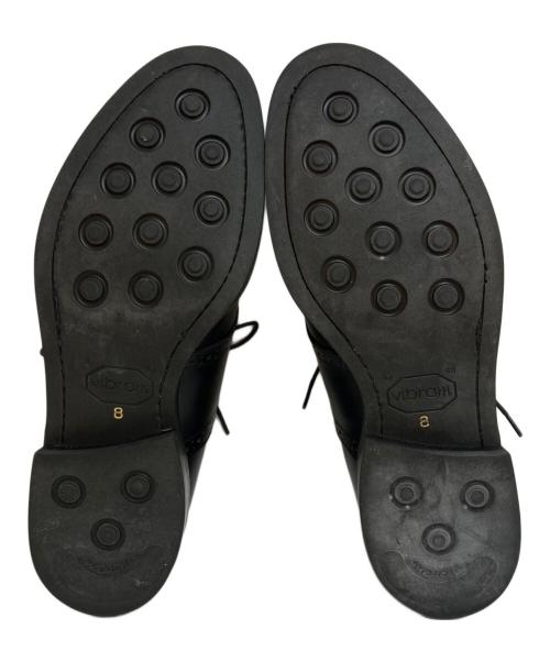 Locking Shoes Foot Monkey（フットモンキー）Locking Shoes Foot Monkey (フットモンキー) レザーシューズ ブラック サイズ:8の古着・服飾アイテム