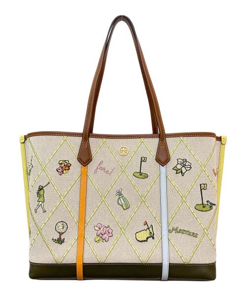 TORY BURCH（トリーバーチ）TORY BURCH (トリーバーチ) TORY SPORT MASTERS トートバッグ　TS23TB-929 ホワイトの古着・服飾アイテム