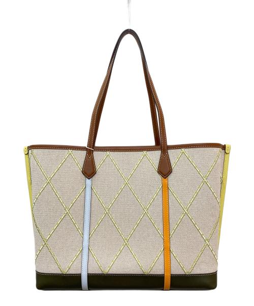 TORY BURCH（トリーバーチ）TORY BURCH (トリーバーチ) TORY SPORT MASTERS トートバッグ　TS23TB-929 ホワイトの古着・服飾アイテム