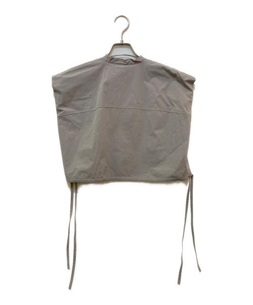 CLANE（クラネ）CLANE (クラネ) DAWSTRING SHORT SHIRT　16122-4222 グレー サイズ:2 未使用品の古着・服飾アイテム