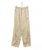 CLANEクラネ）の古着「MODE JERSEY PANTS　14110-7012」｜アイボリー