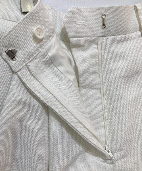 CLANE（クラネ）CLANE (クラネ) DAD SHORT PANTS　18110-7282 ホワイト 未使用品の古着・服飾アイテム