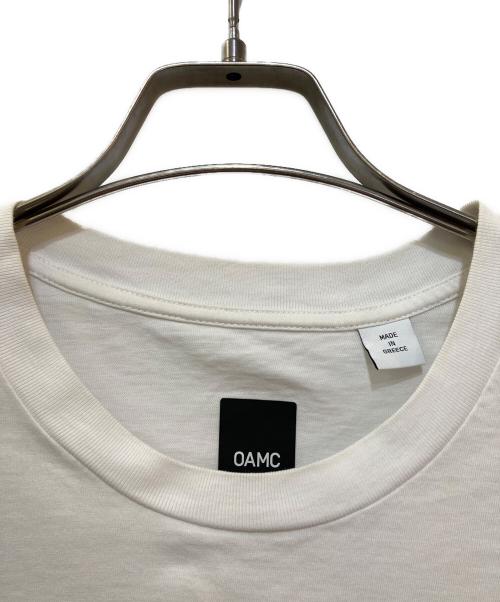 OAMC（オーエーエムシー）OAMC (オーエーエムシー) CHAPEAU Tシャツ　OAMN707367 ホワイト サイズ:SMALLの古着・服飾アイテム