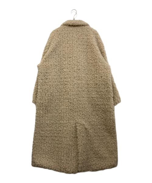 CLANE（クラネ）CLANE (クラネ) DOUBLE LONG BOA COAT ベージュ サイズ:1 未使用品の古着・服飾アイテム