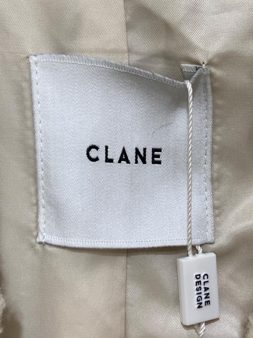 CLANE（クラネ）CLANE (クラネ) DOUBLE LONG BOA COAT ベージュ サイズ:1 未使用品の古着・服飾アイテム