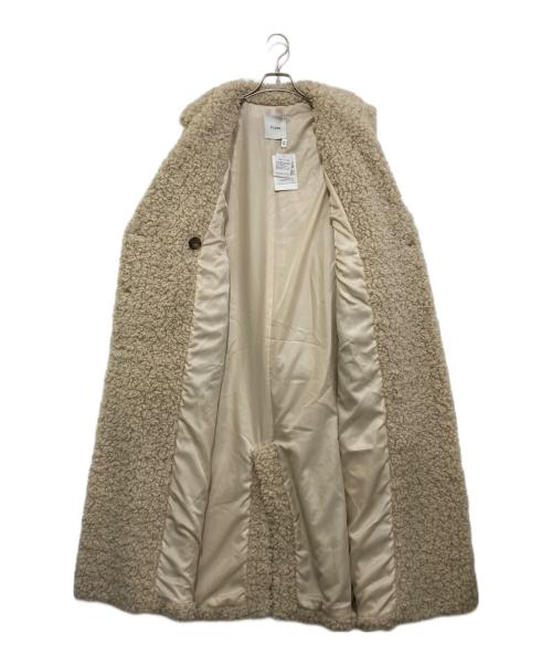 CLANE（クラネ）CLANE (クラネ) DOUBLE LONG BOA COAT ベージュ サイズ:1 未使用品の古着・服飾アイテム