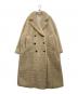 CLANE（クラネ）の古着「DOUBLE LONG BOA COAT」｜ベージュ