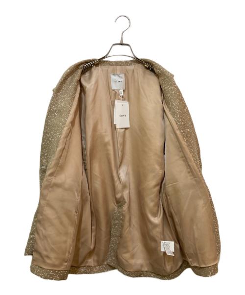 CLANE（クラネ）CLANE (クラネ) LOOSE BELL SLEEVE JACKET　16103-0412 ブラウン サイズ:1 未使用品の古着・服飾アイテム