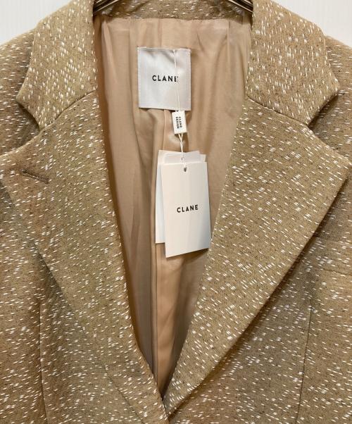 CLANE（クラネ）CLANE (クラネ) LOOSE BELL SLEEVE JACKET　16103-0412 ブラウン サイズ:1 未使用品の古着・服飾アイテム
