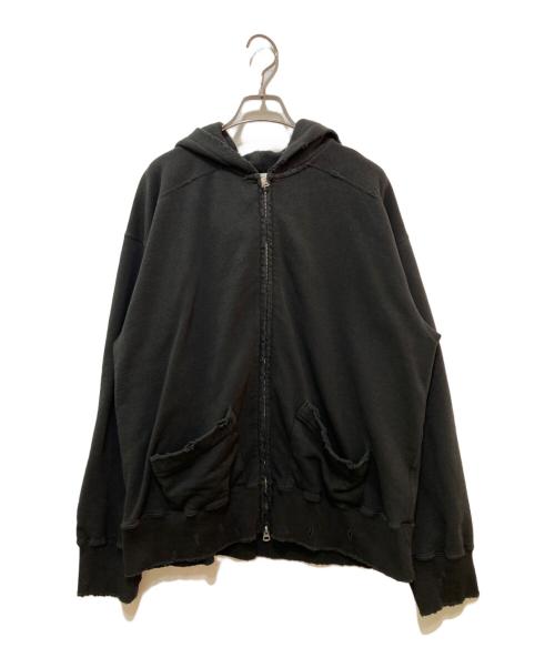 ANCELLM（アンセルム）ANCELLM (アンセルム) ZIPUP HOODIE　ANC-CT89 ブラック サイズ:2の古着・服飾アイテム