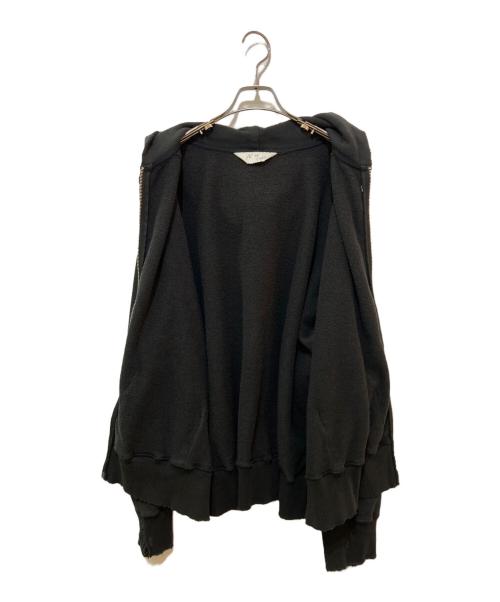 ANCELLM（アンセルム）ANCELLM (アンセルム) ZIPUP HOODIE　ANC-CT89 ブラック サイズ:2の古着・服飾アイテム