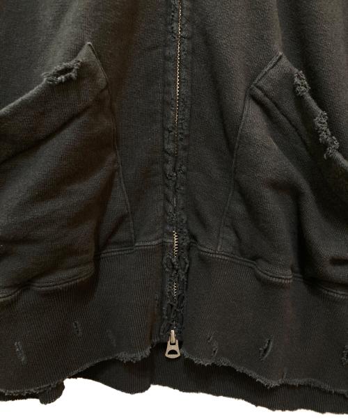 ANCELLM（アンセルム）ANCELLM (アンセルム) ZIPUP HOODIE　ANC-CT89 ブラック サイズ:2の古着・服飾アイテム
