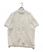 WTAPSダブルタップス）の古着「PARMER SS/SHIRT. COTTON.SEERSUCKER　201GWDT-SHM01」｜ホワイト