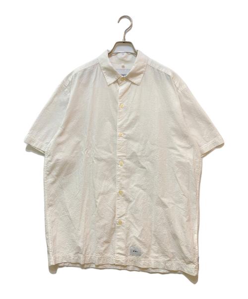 WTAPS（ダブルタップス）WTAPS (ダブルタップス) PARMER SS/SHIRT. COTTON.SEERSUCKER　201GWDT-SHM01 ホワイト サイズ:3の古着・服飾アイテム