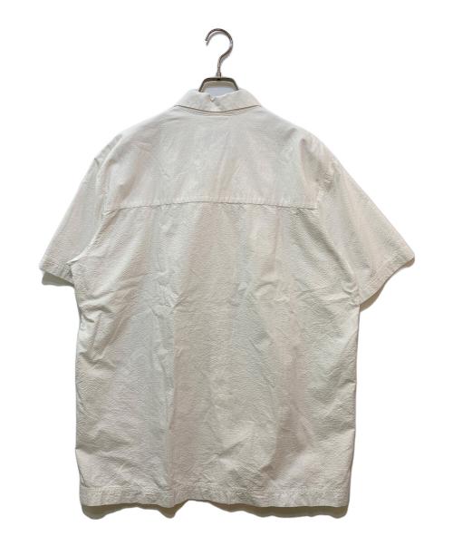 WTAPS（ダブルタップス）WTAPS (ダブルタップス) PARMER SS/SHIRT. COTTON.SEERSUCKER　201GWDT-SHM01 ホワイト サイズ:3の古着・服飾アイテム