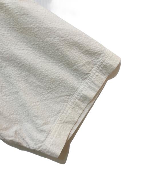 WTAPS（ダブルタップス）WTAPS (ダブルタップス) PARMER SS/SHIRT. COTTON.SEERSUCKER　201GWDT-SHM01 ホワイト サイズ:3の古着・服飾アイテム