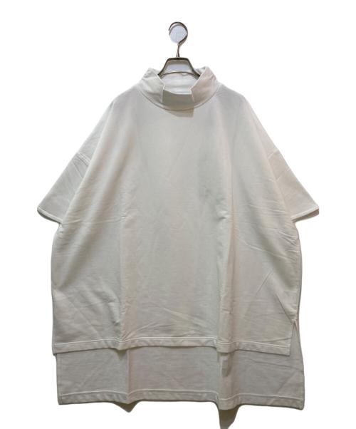 utilite（ユティリテ）utilite (ユティリテ) ハイネックカットソー ホワイト サイズ:不明(実寸をご参照下さい) 未使用品の古着・服飾アイテム