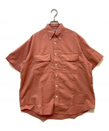 THE NORTHFACE PURPLELABEL（ザ・ノースフェイス パープルレーベル）の古着「Button Down Field S/S Shirt　N25SG053」｜ピンク