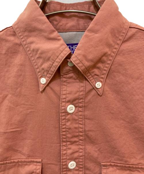 THE NORTHFACE PURPLELABEL（ザ・ノースフェイス パープルレーベル）THE NORTHFACE PURPLELABEL (ザ・ノースフェイス パープルレーベル) Button Down Field S/S Shirt　N25SG053 ピンク サイズ:Sの古着・服飾アイテム