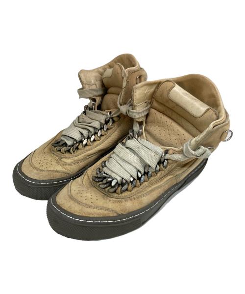 Maison Martin Margiela（メゾンマルタンマルジェラ）Maison Martin Margiela (メゾンマルタンマルジェラ) チェーンハイカットクラシック ベージュ サイズ:不明(実寸をご参照下さい)の古着・服飾アイテム