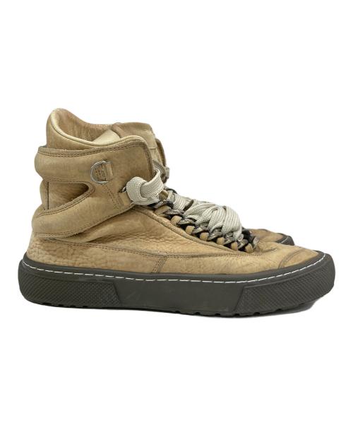 Maison Martin Margiela（メゾンマルタンマルジェラ）Maison Martin Margiela (メゾンマルタンマルジェラ) チェーンハイカットクラシック ベージュ サイズ:不明(実寸をご参照下さい)の古着・服飾アイテム