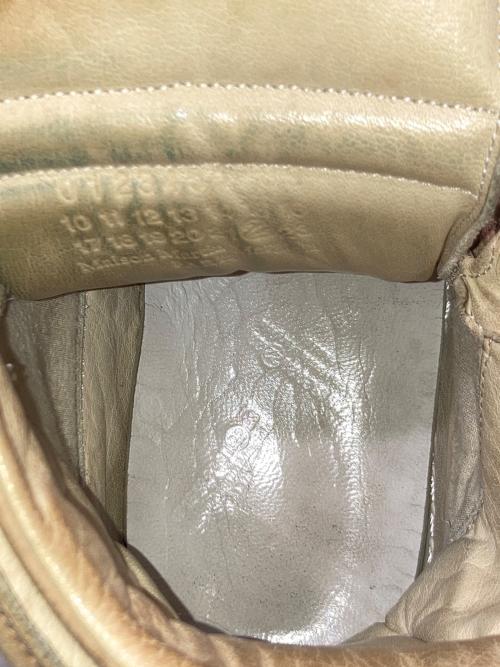 Maison Martin Margiela（メゾンマルタンマルジェラ）Maison Martin Margiela (メゾンマルタンマルジェラ) チェーンハイカットクラシック ベージュ サイズ:不明(実寸をご参照下さい)の古着・服飾アイテム