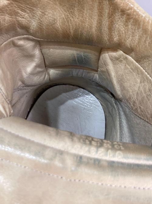 Maison Martin Margiela（メゾンマルタンマルジェラ）Maison Martin Margiela (メゾンマルタンマルジェラ) チェーンハイカットクラシック ベージュ サイズ:不明(実寸をご参照下さい)の古着・服飾アイテム