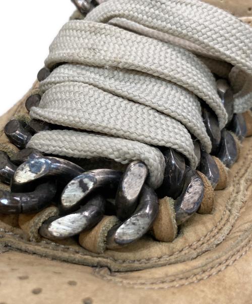 Maison Martin Margiela（メゾンマルタンマルジェラ）Maison Martin Margiela (メゾンマルタンマルジェラ) チェーンハイカットクラシック ベージュ サイズ:不明(実寸をご参照下さい)の古着・服飾アイテム