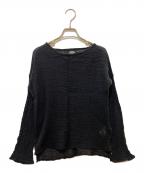 LES ATELIERS FRANCAIS DE CONFECTIONル アトリエフランセ デ コンフェクション）の古着「ロングスリーブトップス」｜ブラック