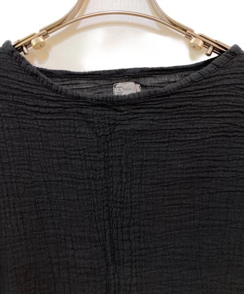 LES ATELIERS FRANCAIS DE CONFECTION（ル アトリエフランセ デ コンフェクション）LES ATELIERS FRANCAIS DE CONFECTION (ル アトリエフランセ デ コンフェクション) ロングスリーブトップス ブラック サイズ:不明(実寸をご参照下さい)の古着・服飾アイテム