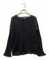 LES ATELIERS FRANCAIS DE CONFECTION（ル アトリエフランセ デ コンフェクション）の古着「ロングスリーブトップス」｜ブラック