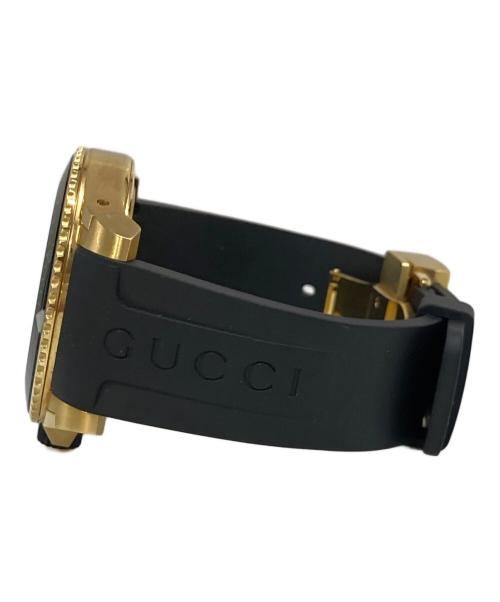 GUCCI（グッチ）GUCCI (グッチ) DIVE スネークウォッチ　136.2 ブラックの古着・服飾アイテム