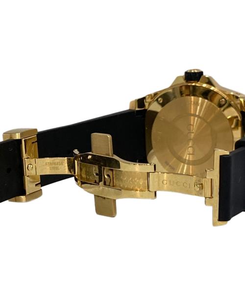 GUCCI（グッチ）GUCCI (グッチ) DIVE スネークウォッチ　136.2 ブラックの古着・服飾アイテム