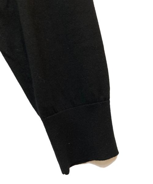 Cruciani（クルチアーニ）Cruciani (クルチアーニ) コットンニット　JU1190 ブラック サイズ:48の古着・服飾アイテム