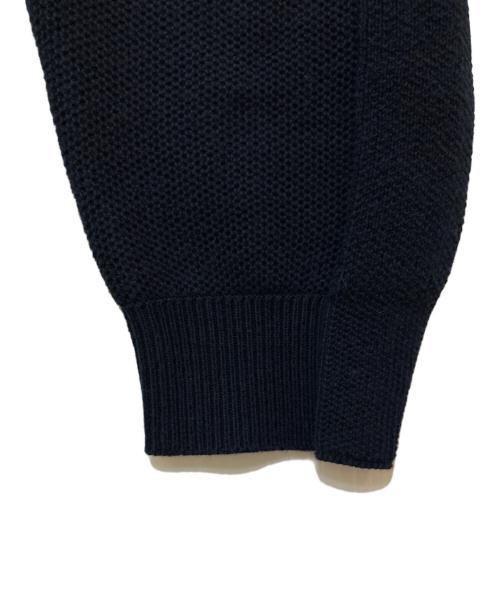 Zanone（ザノーネ）Zanone (ザノーネ) ワッフルニット ネイビー サイズ:48の古着・服飾アイテム