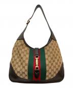 GUCCIグッチ）の古着「ニュージャッキー ワンショルダーバッグ 277520」｜ベージュ