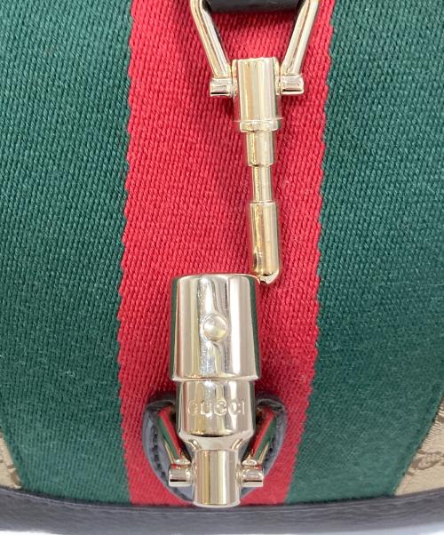 GUCCI（グッチ）GUCCI (グッチ) ニュージャッキー ワンショルダーバッグ 277520 ベージュの古着・服飾アイテム