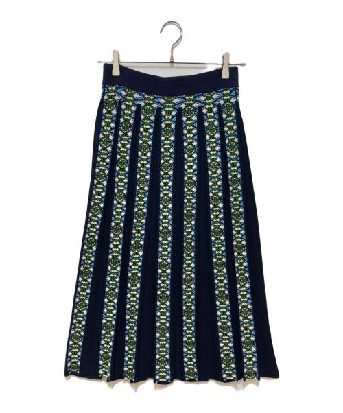 TORY BURCH（トリーバーチ）TORY BURCH (トリーバーチ) セットアップニットポロシャツ ネイビー サイズ:XSの古着・服飾アイテム