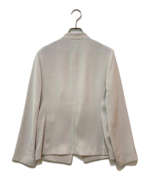 theory luxe（セオリーリュクス）theory luxe (セオリーリュクス) セットアップノーカラージャケット ベージュ サイズ:40の古着・服飾アイテム