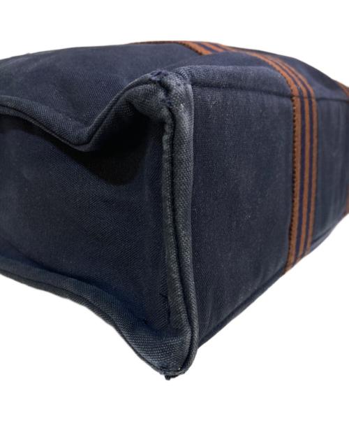 HERMES（エルメス）HERMES (エルメス) フールトゥMMトートバッグ ネイビーの古着・服飾アイテム