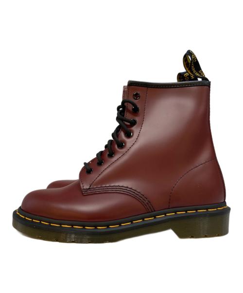 Dr.Martens（ドクターマーチン）Dr.Martens (ドクターマーチン) 8ホールブーツ レッド サイズ:41の古着・服飾アイテム
