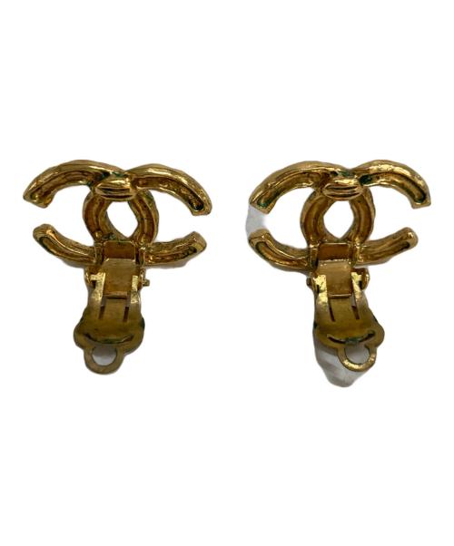 CHANEL（シャネル）CHANEL (シャネル) ヴィンテージココマークイヤリング ゴールドの古着・服飾アイテム