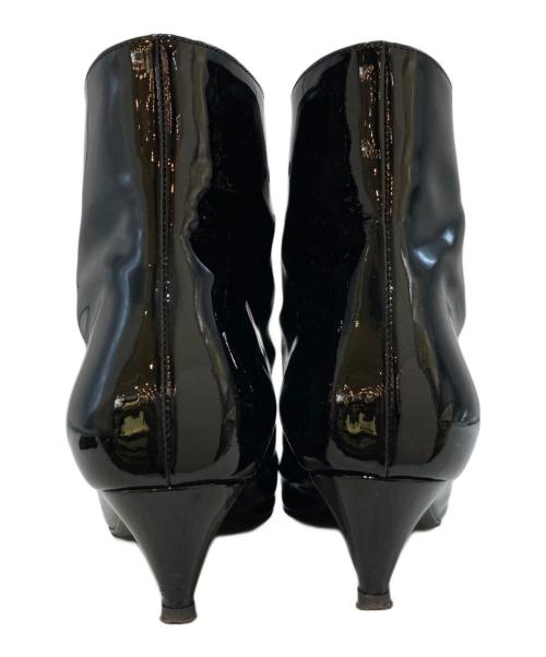 Saint Laurent Paris（サンローランパリ）Saint Laurent Paris (サンローランパリ) レースアップブーツ ブラック サイズ:341/2の古着・服飾アイテム