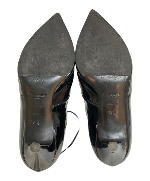 Saint Laurent Paris（サンローランパリ）Saint Laurent Paris (サンローランパリ) レースアップブーツ ブラック サイズ:341/2の古着・服飾アイテム